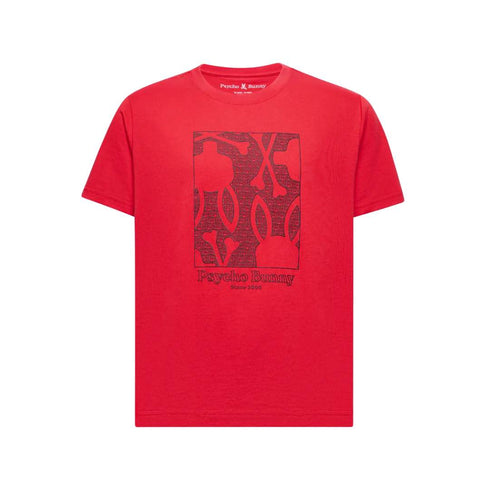 CAMISETA ROJA GLENN PSYCHO BUNNY KIDS