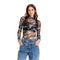 BODY AZUL PERLE GIRBAUD
