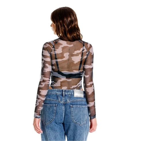 BODY AZUL PERLE GIRBAUD
