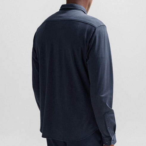 CAMISA AZUL OSCURA MOTION BOSS