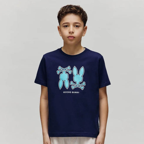 CAMISETA AZUL DAWSON PSYCHO BUNNY KIDS