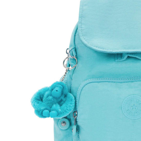 MOCHILA CELESTE CITY ZIP MINI KIPLING