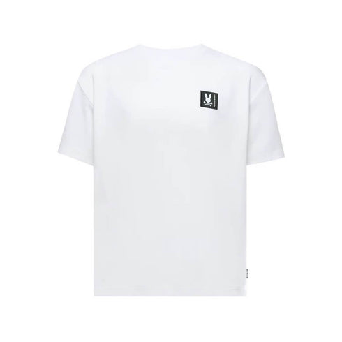 CAMISETA BLANCA INTERLOCK PSYCHO BUNNY KIDS