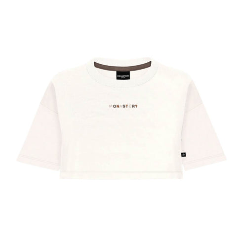 CROP TOP CREMA MED MONASTERY