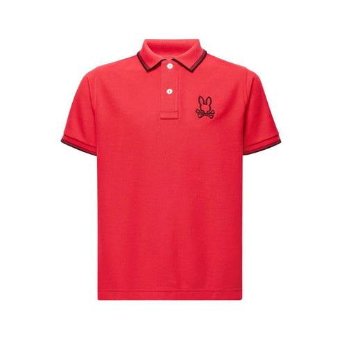 POLO ROJA JUDE PSYCHO BUNNY KIDS