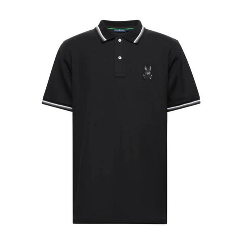 POLO NEGRO BAXTER PSYCHO BUNNY
