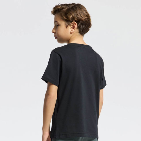 CAMISETA NEGRA CLÁSICA PSYCHO BUNNY KIDS