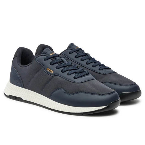 TENIS AZULES TITANIUM RUNN BOSS