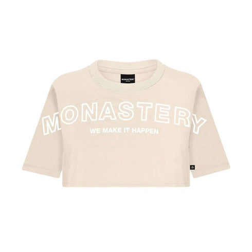 CROP TOP CREMA DUSTY MONASTERY