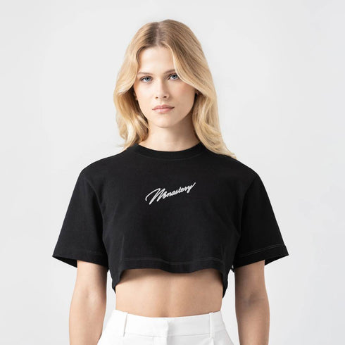 CROP TOP NEGRO BRET MONASTERY