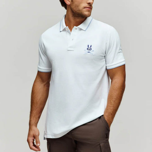 POLO BLANCO INDIGO OSYCHO BUNNY