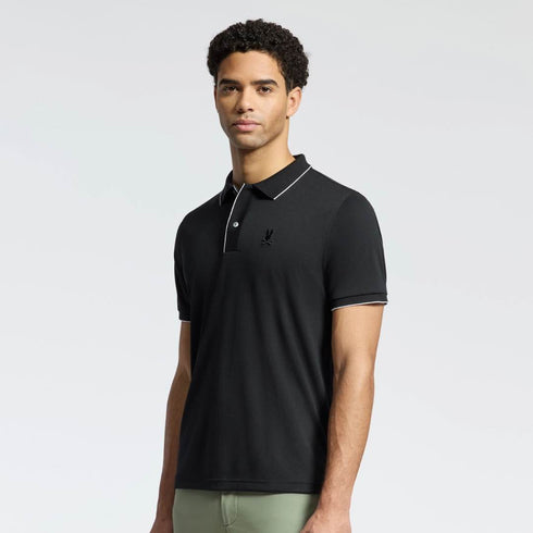 POLO NEGRO PERFORMANCE PSYCHO BUNNY