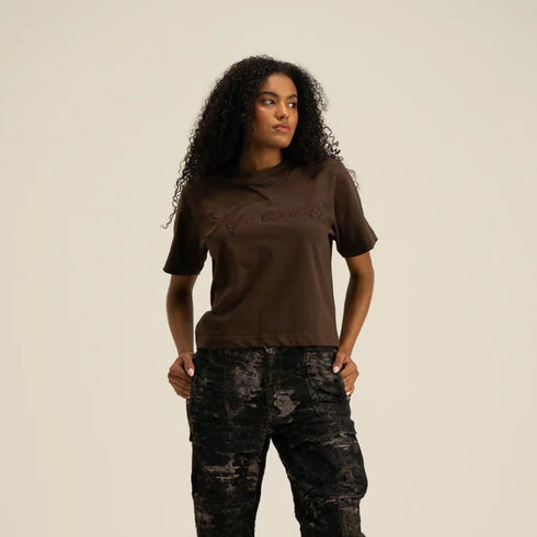 CAMISETA MARRÓN CRUX AP CROWN