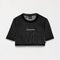 CROP TOP NEGRO HAZEL MONASTERY DAMA