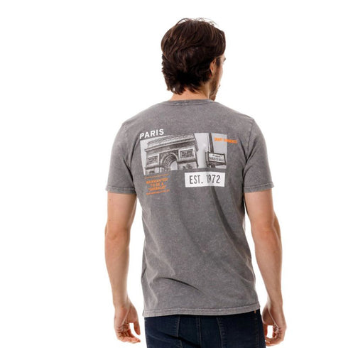 CAMISETA GRIS LE FRANCOIS GIRBAUD