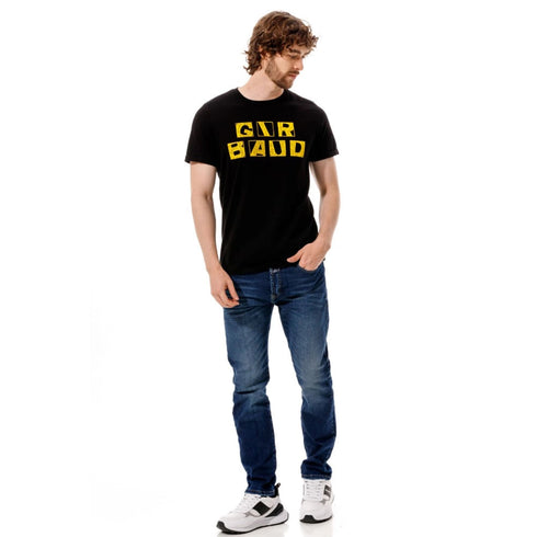 CAMISETA NEGRA LE FRANCOIS GIRBAUD