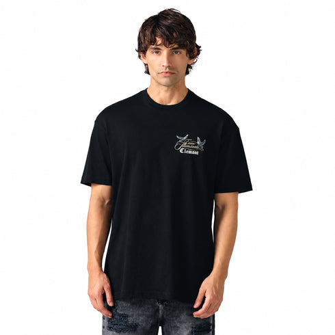 CAMISETA NEGRA VERACE CLEMONT