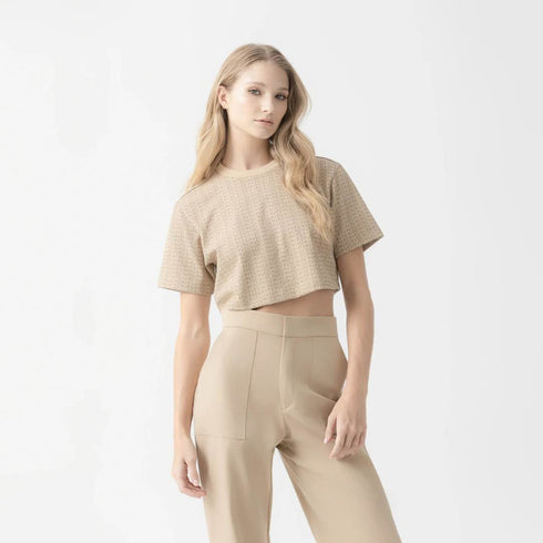 CROP TOP BEIGE ALEXIA MONASTERY