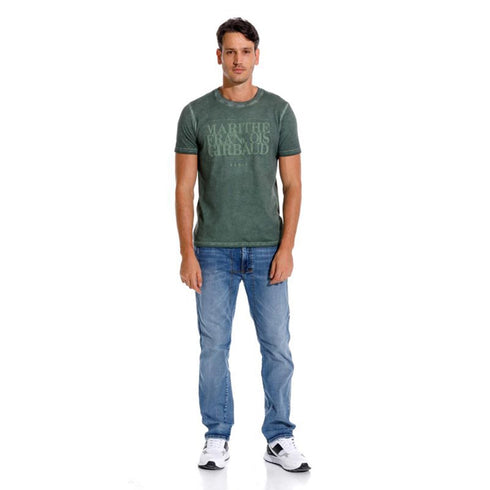 CAMISETA VERDE LUNIVERS GIRBAUD