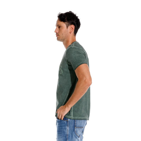 CAMISETA VERDE LUNIVERS GIRBAUD