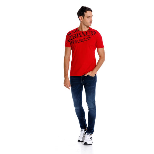 JEAN AZUL OSCURO PEDAL PUSHER GIRBAUD
