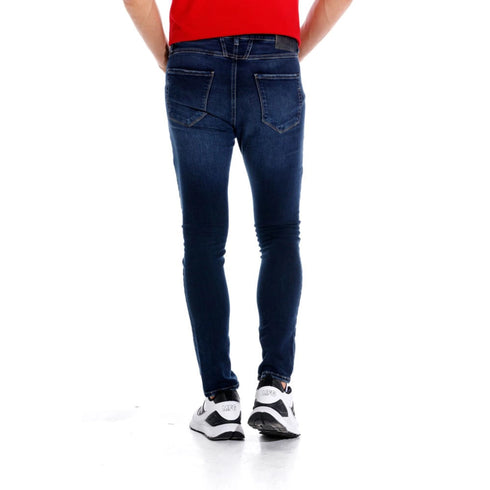JEAN AZUL OSCURO PEDAL PUSHER GIRBAUD