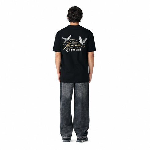 CAMISETA NEGRA VERACE CLEMONT
