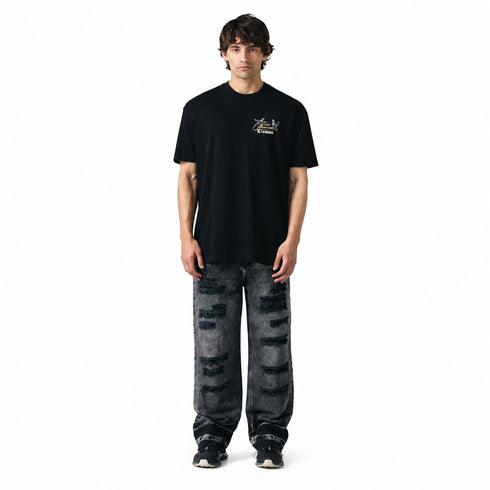 CAMISETA NEGRA VERACE CLEMONT