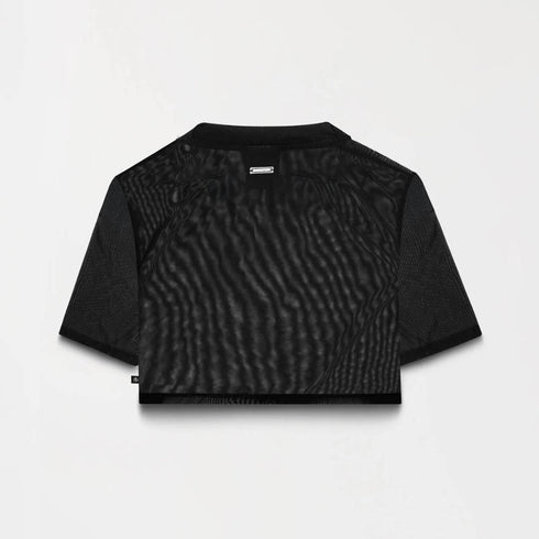 CROP TOP NEGRO HAZEL MONASTERY DAMA