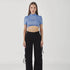 CROP TOP AZUL CASSIOPEA CLEMONT