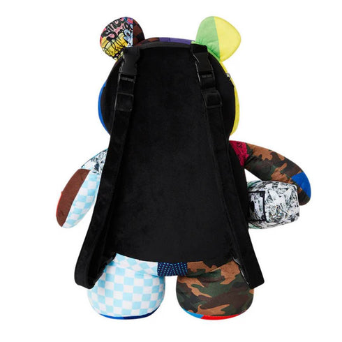 MOCHILA OSO MULTICOLOR MASTERPIECES SPRAYGROUND