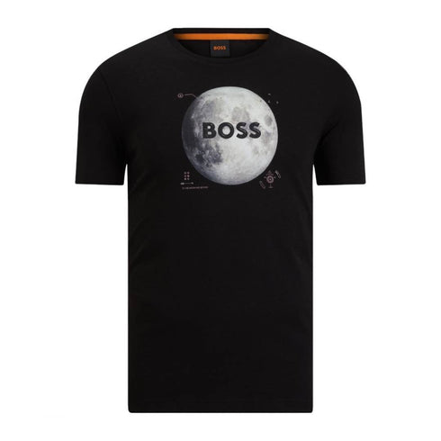 CAMISETA NEGRA TEE MOON BOOS