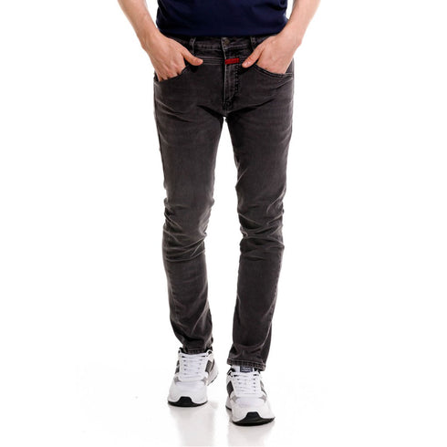 JEAN GRIS OSCURO PEDAL PUSHER GIRBAUD