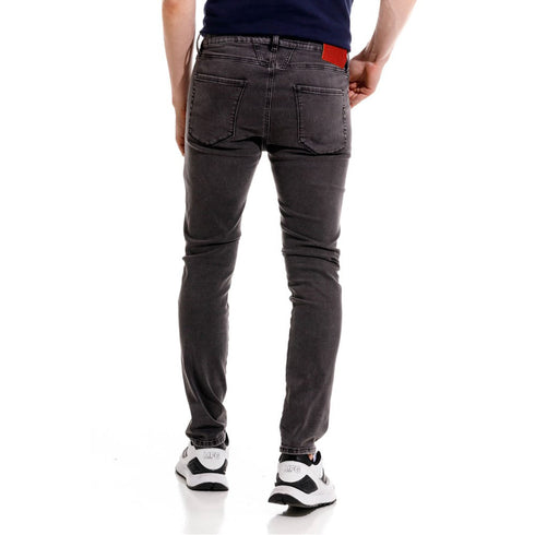 JEAN GRIS OSCURO PEDAL PUSHER GIRBAUD