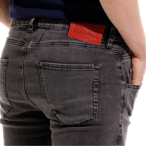 JEAN GRIS OSCURO PEDAL PUSHER GIRBAUD