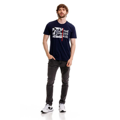 CAMISETA AZUL LE FRANCOIS GIRBAUD
