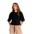 CAMISETA NEGRA MADAME GIRBAUD
