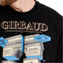 CAMISETA NEGRA LE MONARQUE GIRBAUD
