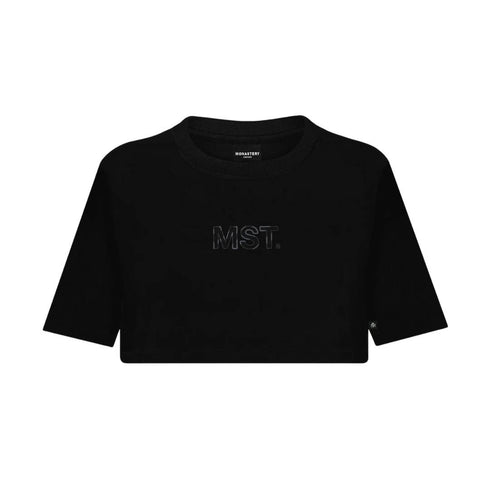 CROP TOP NEGRO AMAL MONASTERY