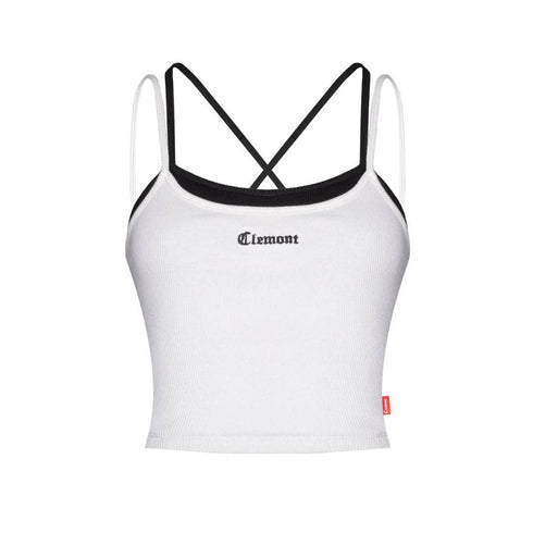 CROP TOP BLANCO OSCILLARE CLEMONT