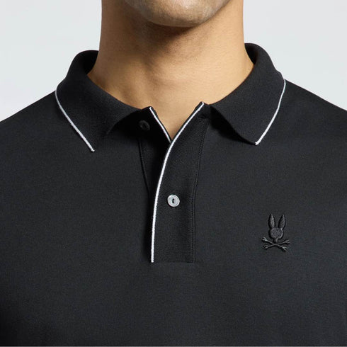 POLO NEGRO PERFORMANCE PSYCHO BUNNY