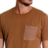 CAMISETA MARRON LE MONARQE GIRBAUD