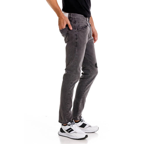 JEAN GRIS OSCURO PEDAL PUSHER GIRBAUD