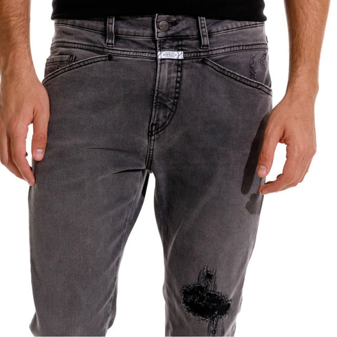 JEAN GRIS OSCURO PEDAL PUSHER GIRBAUD