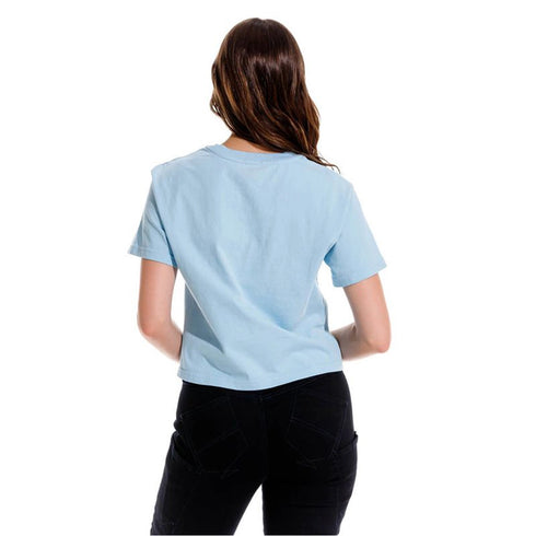 CAMISETA AZUL CLARA GIRBAUD