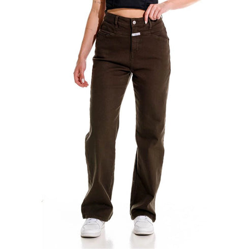 JEAN VERDE MILITAR AURORA GIRBAUD