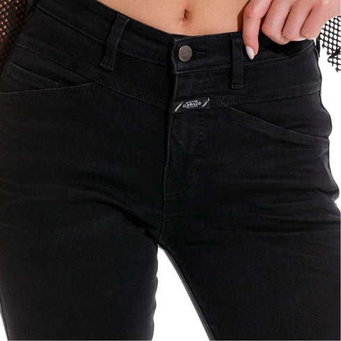 JEAN NEGRO PEDAL PUSHER GIRBAUD