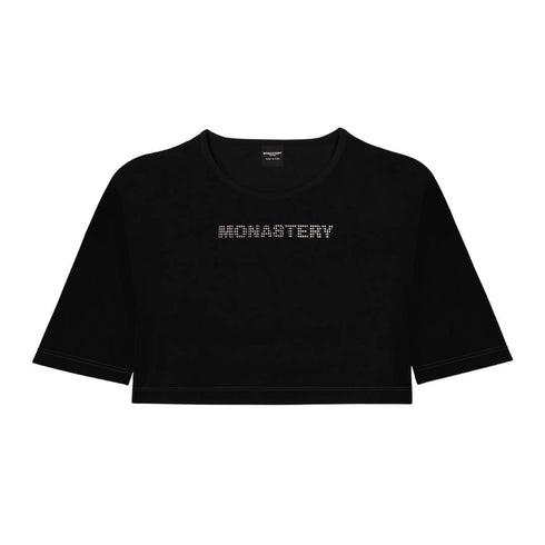 CROP TOP NEGRO NICOLLE MONASTERY