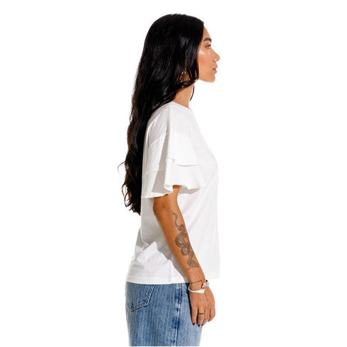 CAMISETA CREMA LE MARITHE GIRBAUD