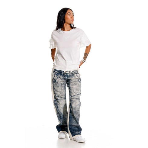 JEAN BEIGE AURORA GIRBAUD